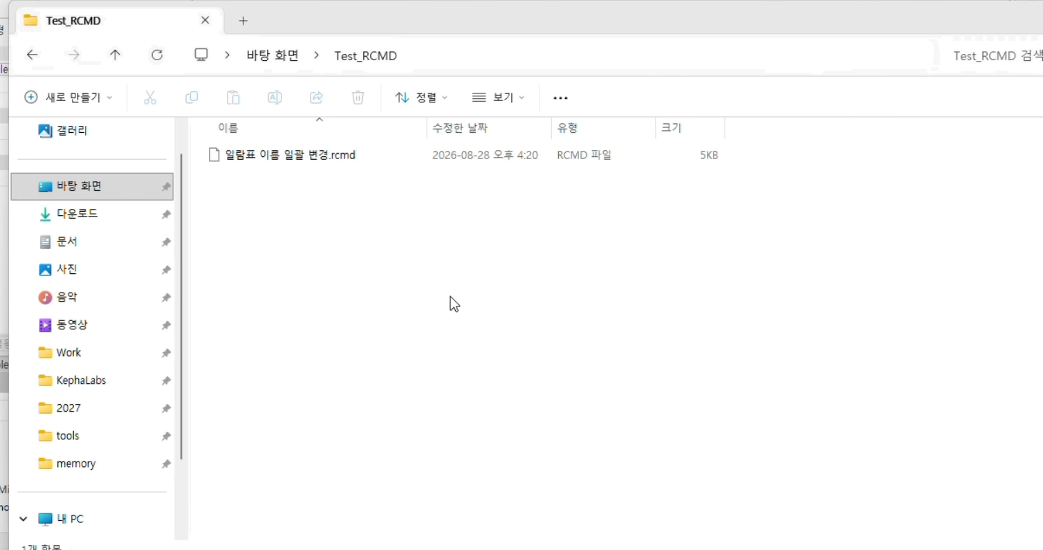 저장된 명령 파일